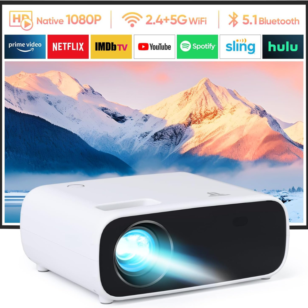 500 ANSI 18000L Movie Projector with Wifi