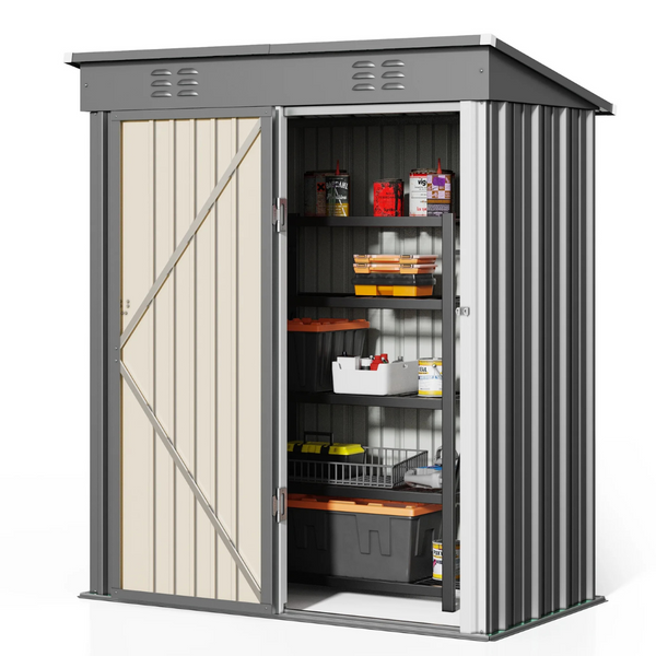 Asofer 5 'x 3' Outdoor Storage Shed