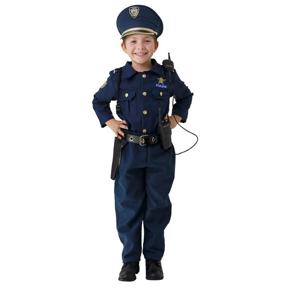 Dress Up America Boys Police Costume