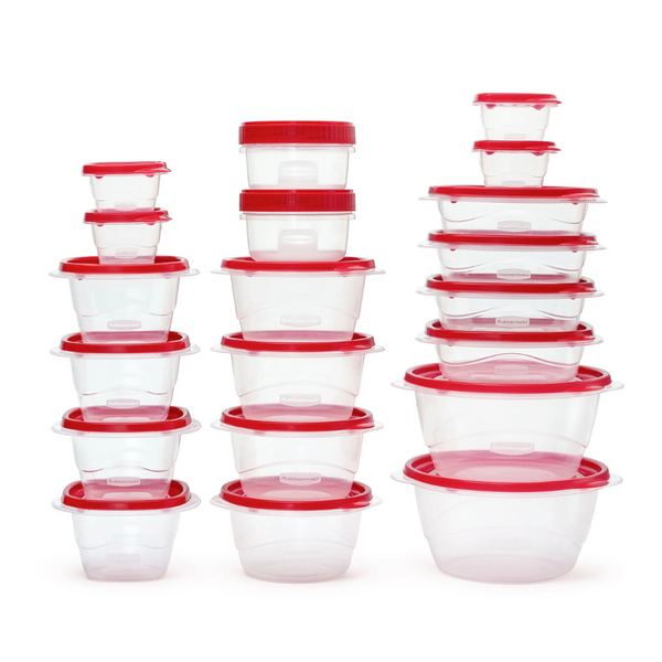 40-Piece Rubbermaid TakeAlongs Food Storage Set