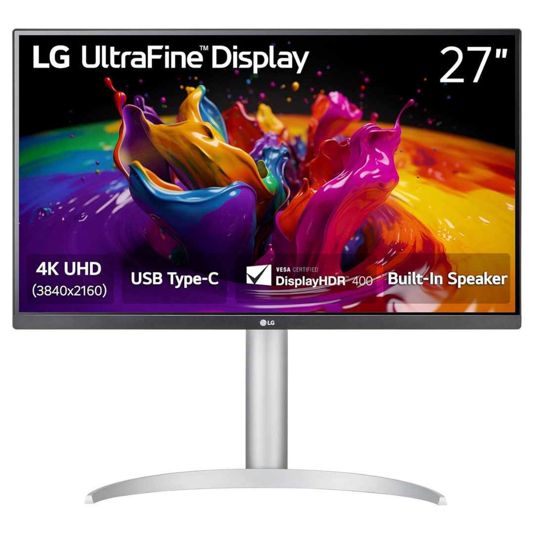 LG 27UP850K-W 27" 4K UHD 5ms HDR IPS Monitor