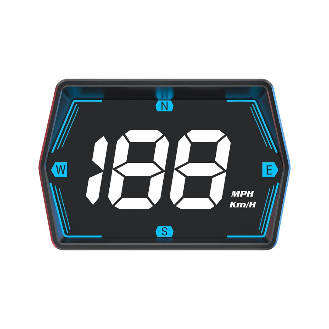 Universal Car HUD GPS HD Display Speedometer With USB Connection