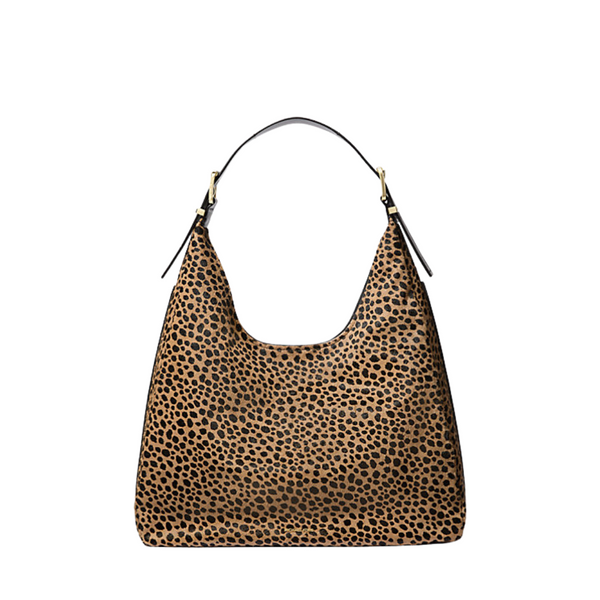 Michael Kors Nolita Large Cheetah Print Calf Hair Shoulder Bag