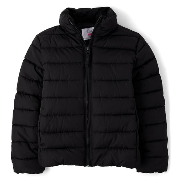 The Children’s Place Girls’ Medium Weight Wind-Resistant Water-Resistant Puffer Jacket