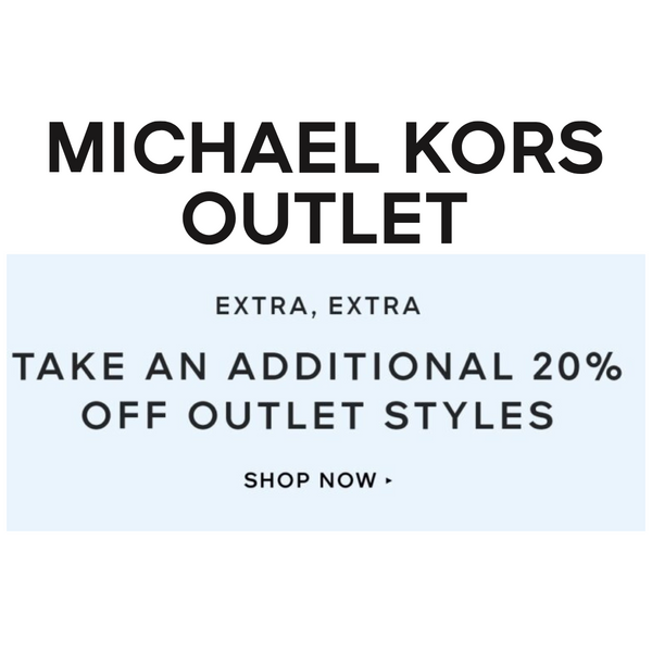 Michael Kors: Save Up To 80% + Extra 20% Off!