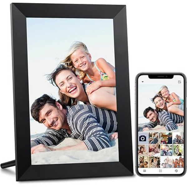 AEEZO 10.1'' WiFi Digital Picture Frame With 16GB Storage