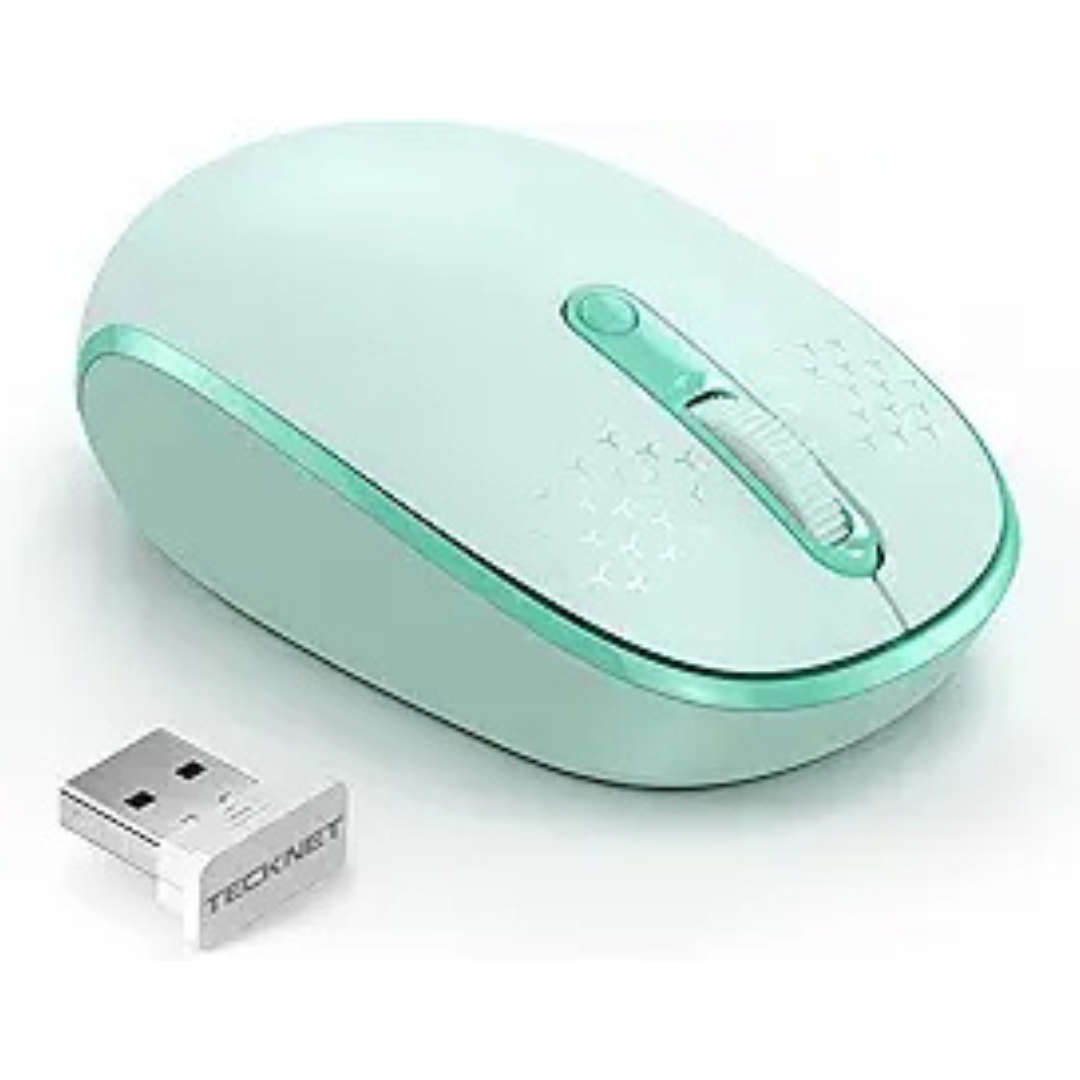 Portable 4 Buttons 2.4G Silent Wireless Mini Mouse With USB Receiver