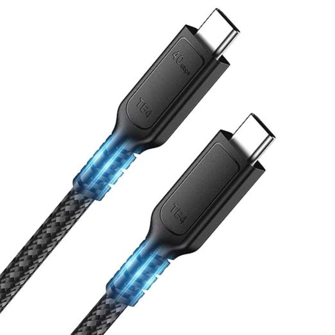 40Gbps 240W Fast Charging USB Type-C 1.6Ft Cable