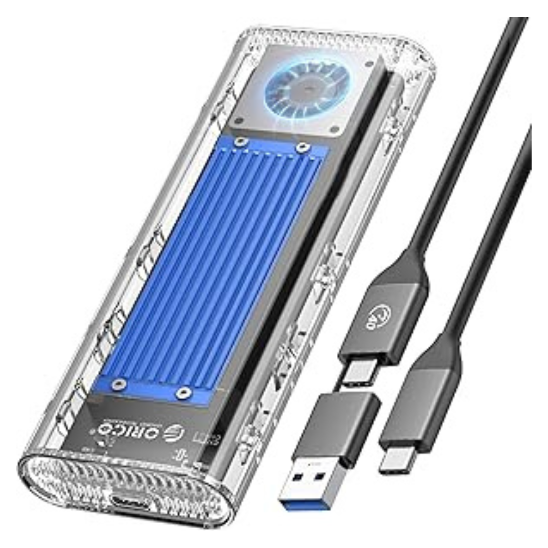 ORICO 40Gbps M.2 NVMe SSD External Hard Drive Enclosure