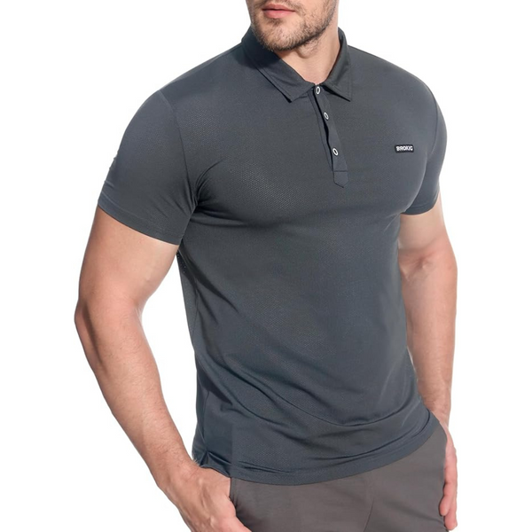 Men's Athletic Quick Dry Casual Golf Shirt