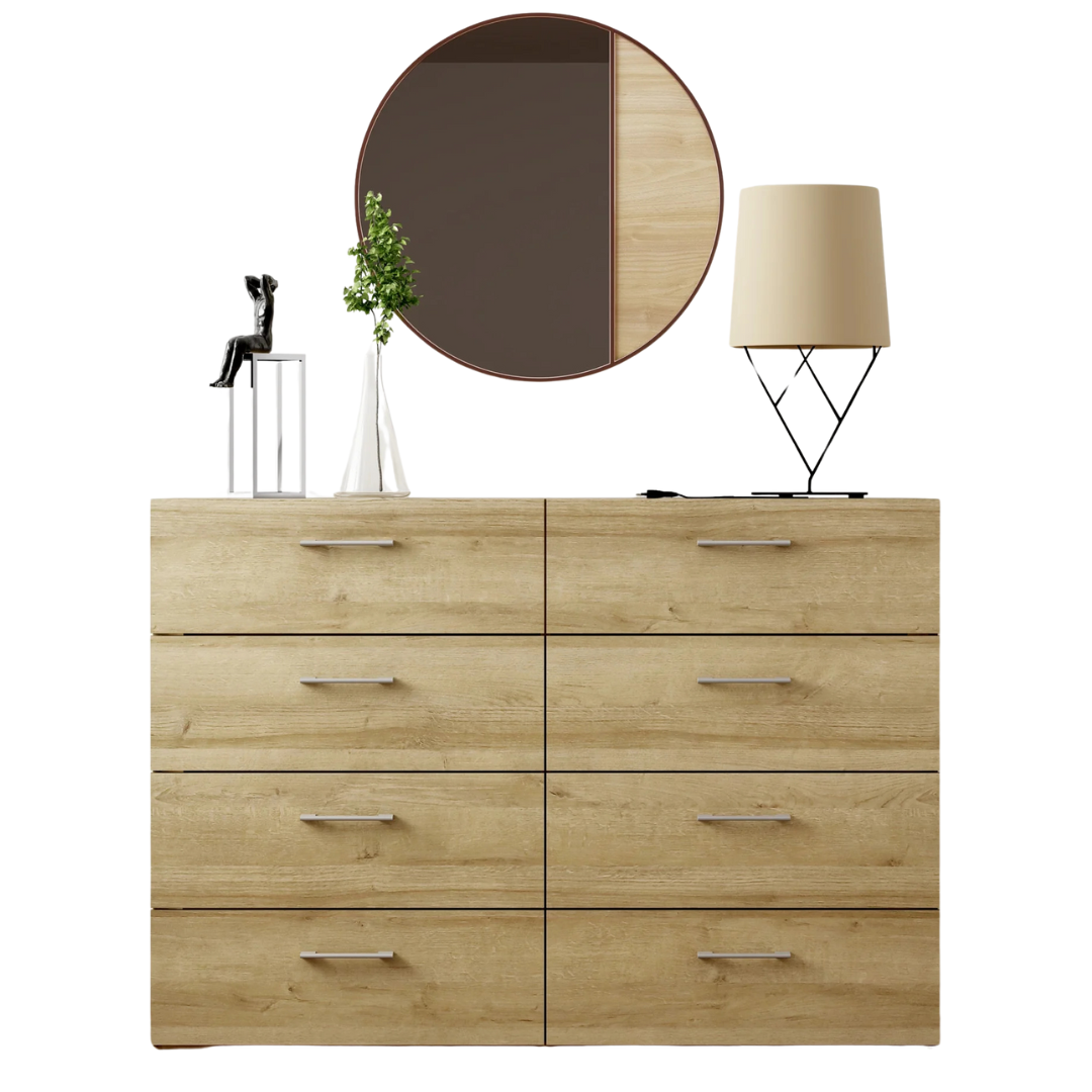 Hillsdale Living Essentials Lundy 8-Drawer Dresser