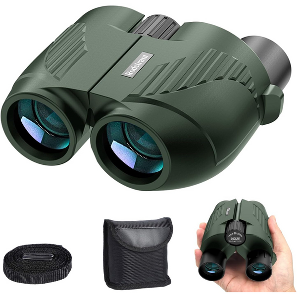 20x25 High Power Easy Focus Binoculars with Low Light Vision