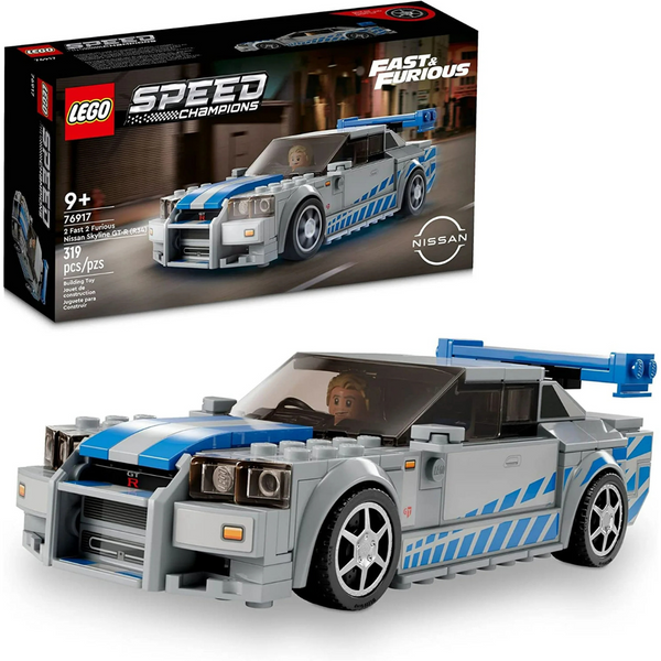 LEGO Speed Champions 2 Fast Nissan Skyline GT-R 76917 Race Car Toy