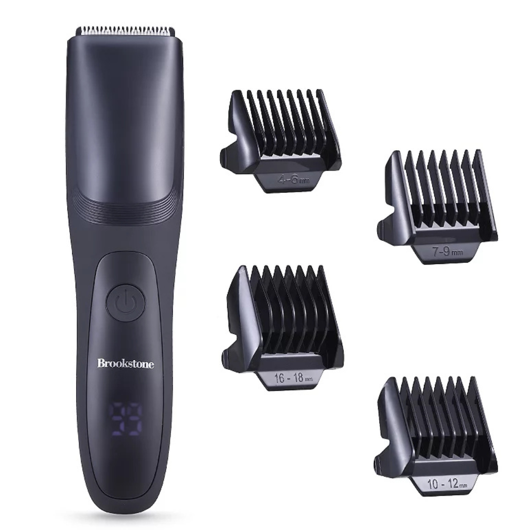 Brookstone Cordless Rechargeable Men's Electric Hair Trimmer