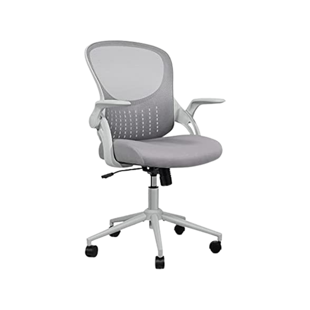 SMUG Mid-Back Mesh Rolling Office Desk Chair (Grey)