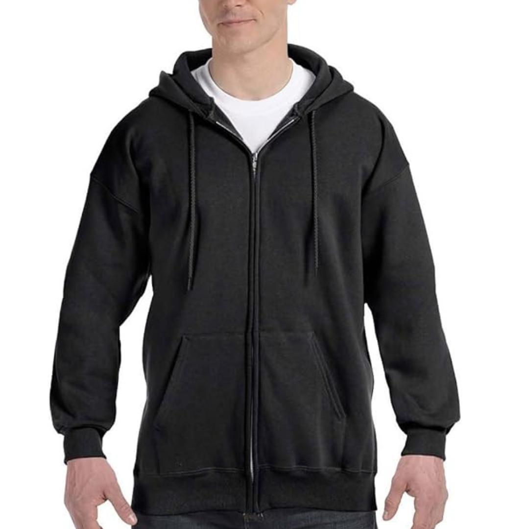 Hanes Men's Full Zip Ultimate Heavyweight Hoodie (Various)