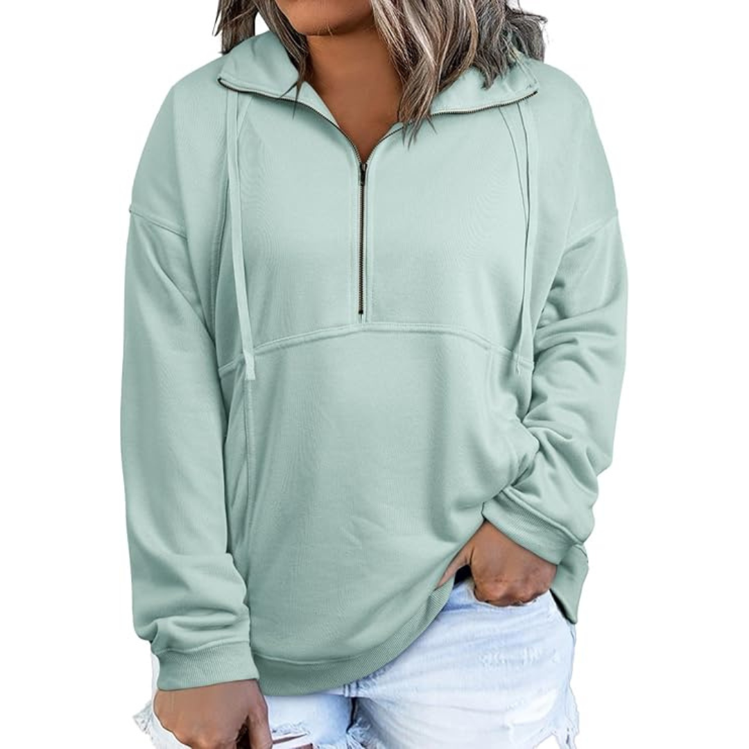 Women's Plus Size Hooded Tops