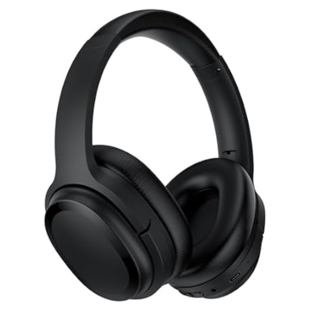 SE7 Active Noise Cancelling Wireless Bluetooth Headphones (Black)