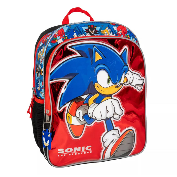 Sonic The Hedgehog Kids 16" Backpack