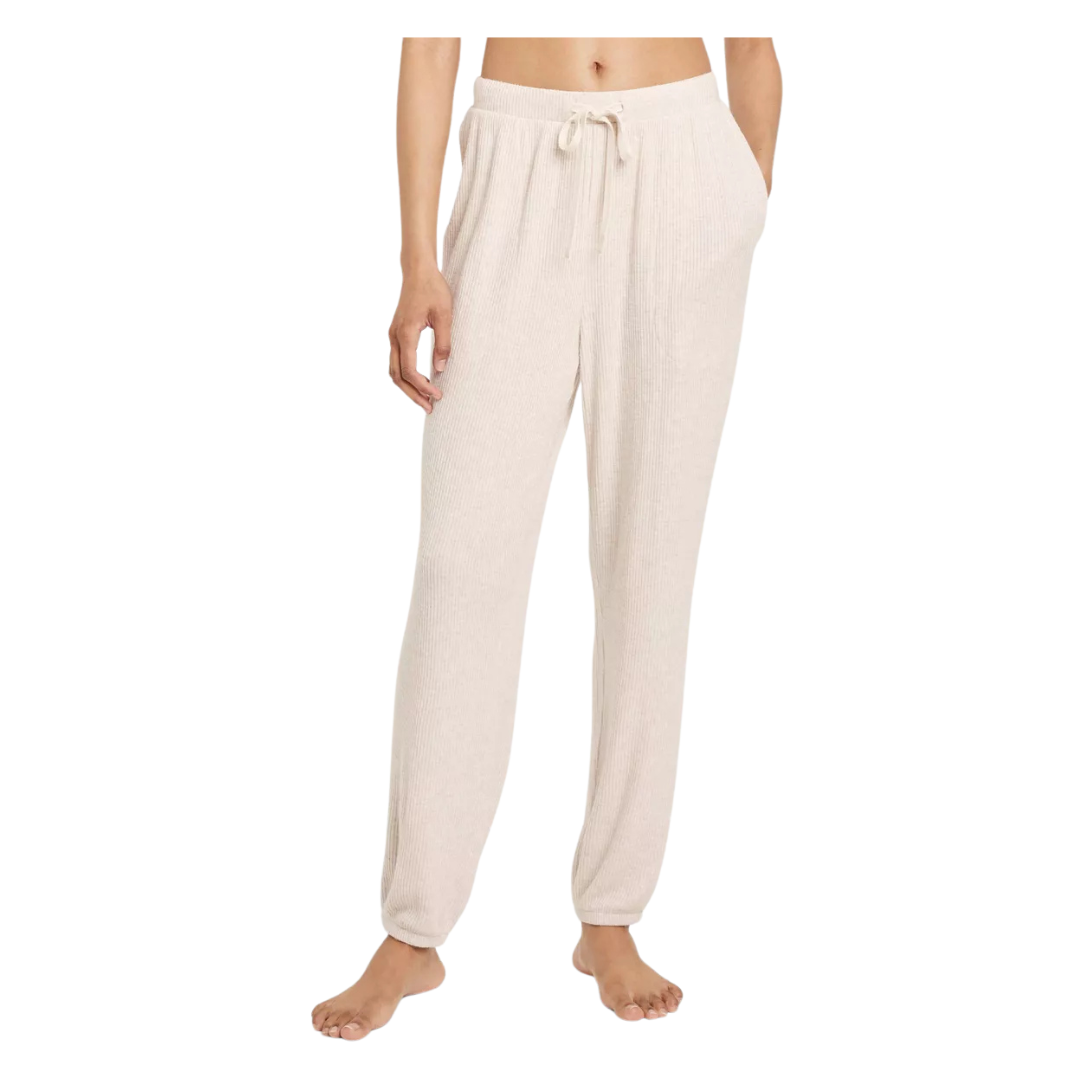 Auden Women's Cozy Ribbed Jogger Pants