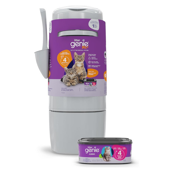 Litter Genie XL+ Cat Litter Disposal System For Ultimate Odor Control