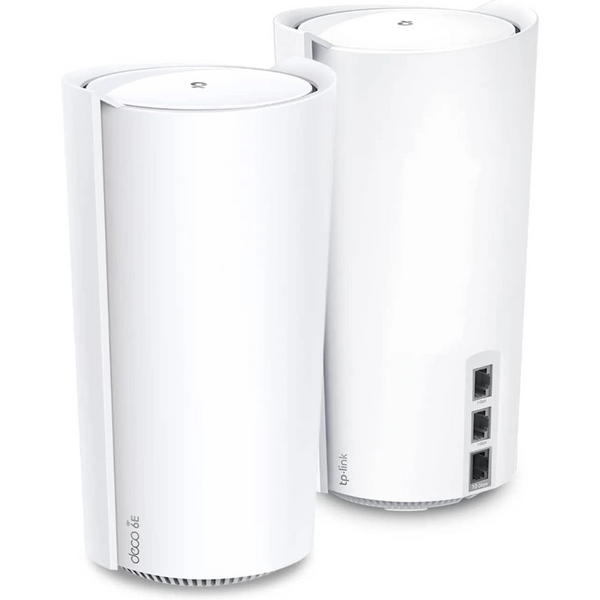 2-Pack TP-Link Deco AXE11000 Tri-Band WiFi 6E Mesh Network System