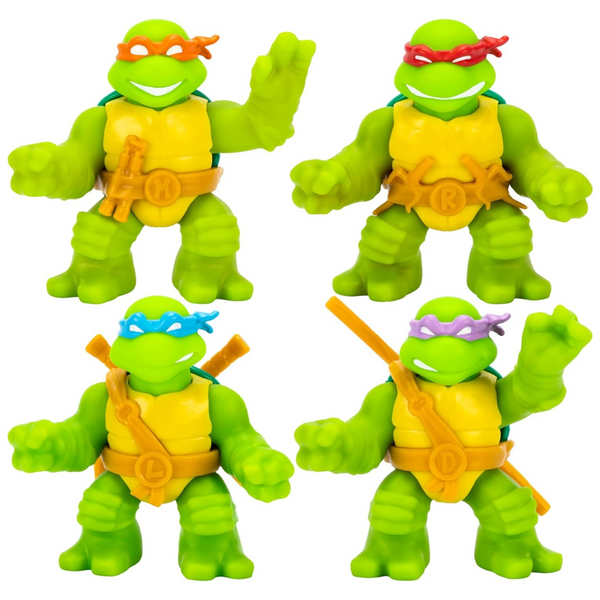 4-Pack Teenage Mutant Ninja Turtles Super Oozy Toy Figures