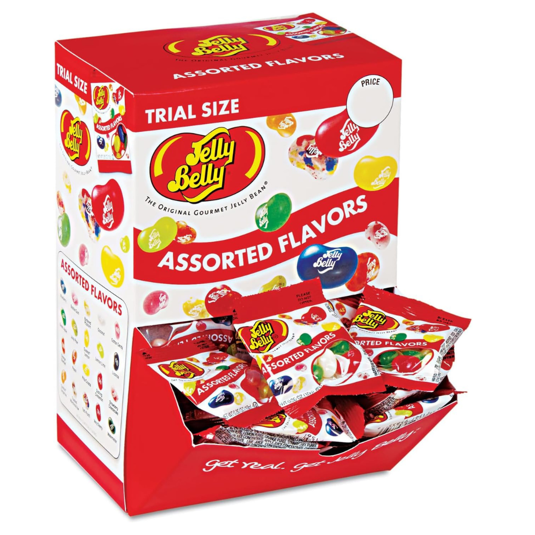 Jelly Belly Trial Size Packs, 80 Count