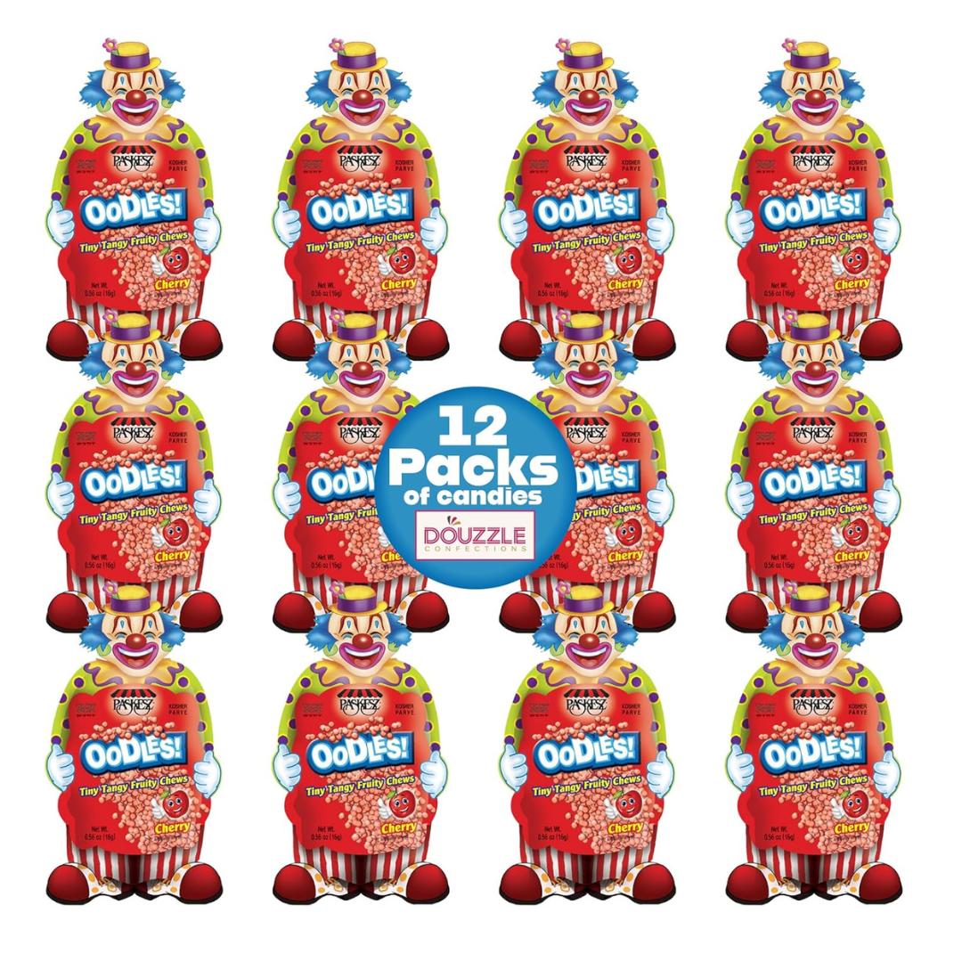 Paskesz Clown Oodles, 12 Pack