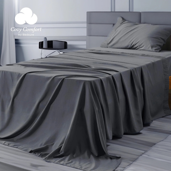 4-Piece Bedsure Luxury Queen Size Bed Sheets Set