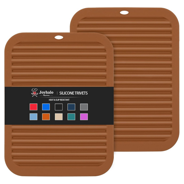 2 Pack Silicone Trivet Mats