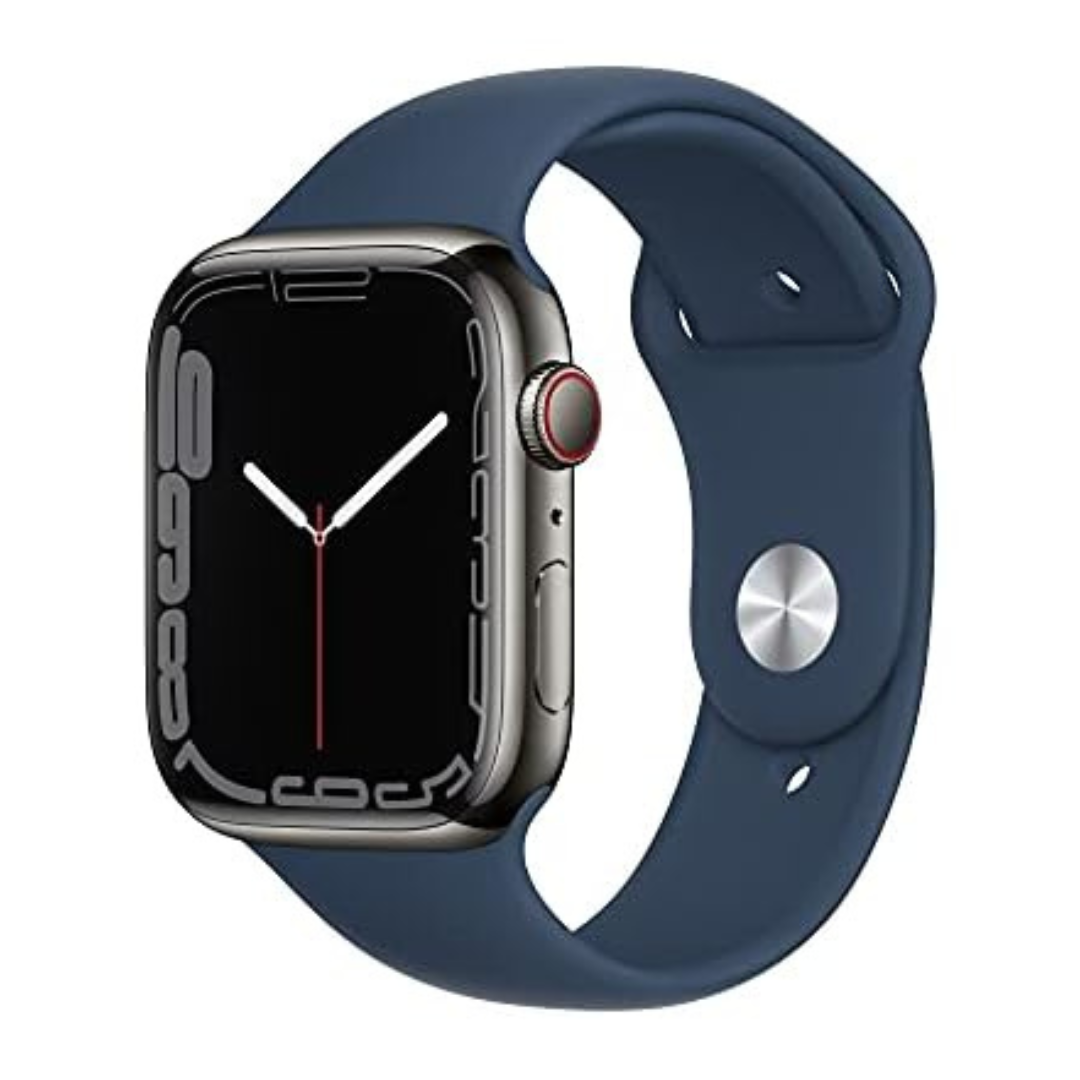 Apple Series 7 GPS + Cellular 45mm Graphite Case Smartwatch (2 Colors)