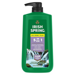 30-Oz Men's Irish Spring 5-In-1 Shampoo + Body Wash W/ Pump