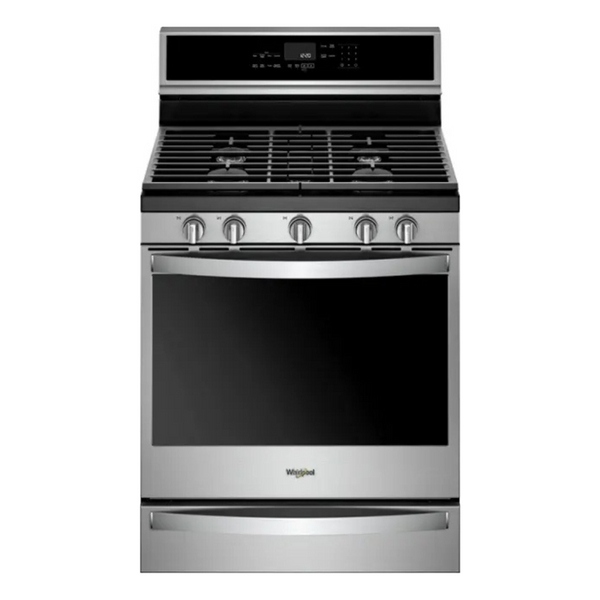 Whirlpool 5.8 Cu. Ft. Smart Freestanding Gas Range With EZ-2-Lift Grates