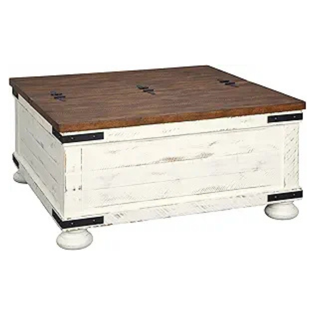 Signature Design by Ashley Wystfield Square Storage Coffee Table