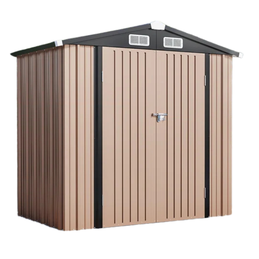 JolyDale 6 Ft. W x 4 Ft. D Metal Storage Shed