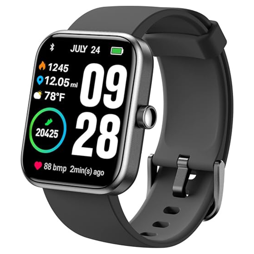 TOZO S2 Waterproof Fitness Tracker 44MM Smart Watch With Built-In Alexa