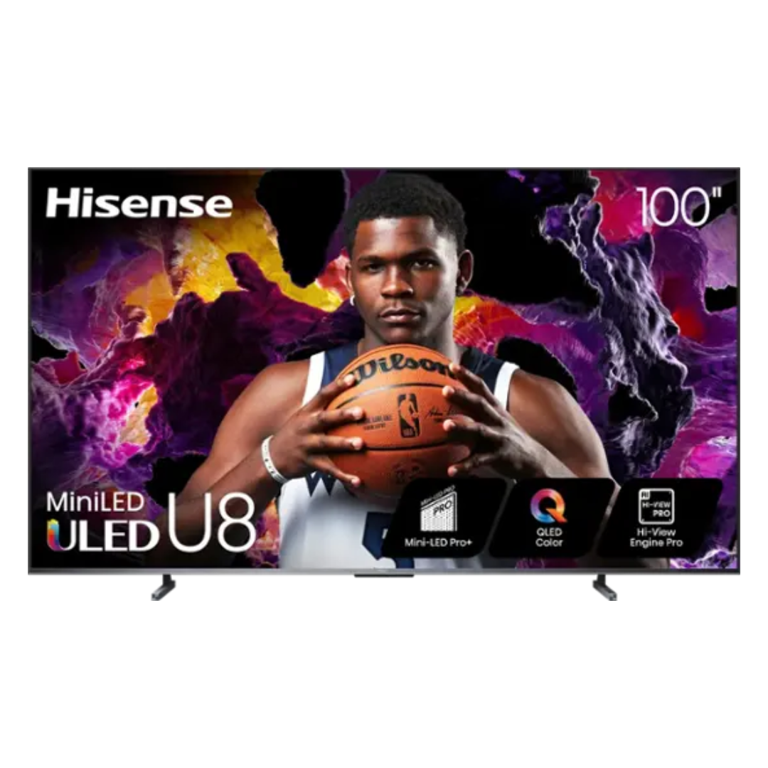 Hisense 100U8K 100" 4K Ultra HDR Smart Mini-LED ULED Google TV