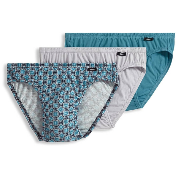 3-Pack Jockey Men's Underwear Elance Bikini (Various Size)