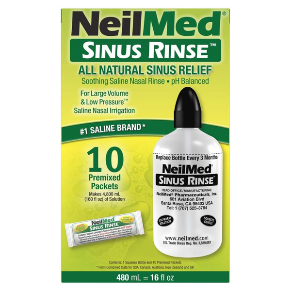 NeilMed Sinus Rinse 16oz Extra Large Bottle