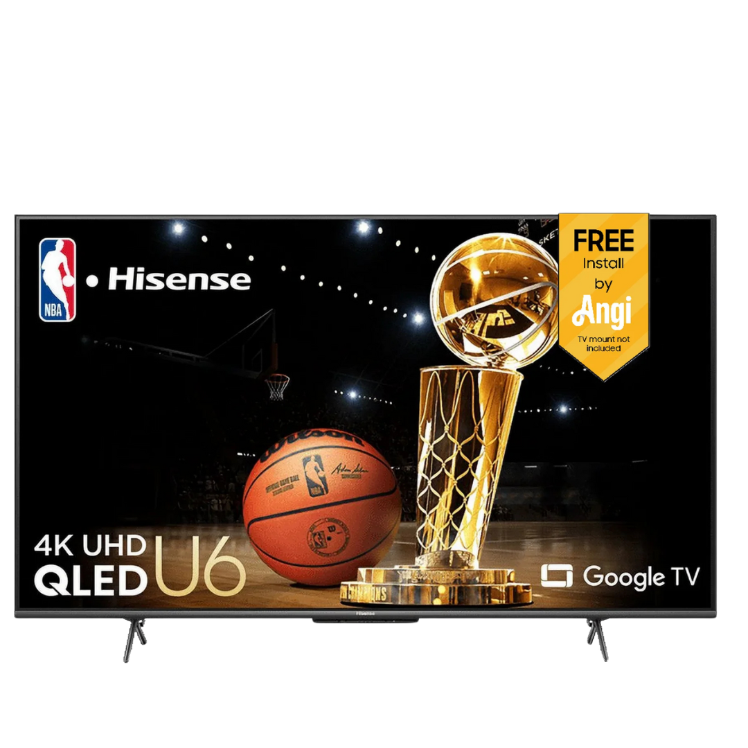 Hisense U6H Series 75" 4K Ultra HD Smart QLED Google TV