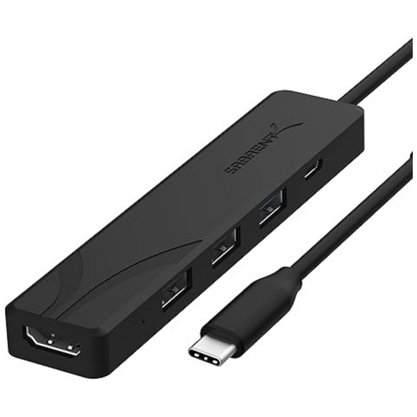 Sabrent 5-Port USB Type-C Hub With 4k HDMI