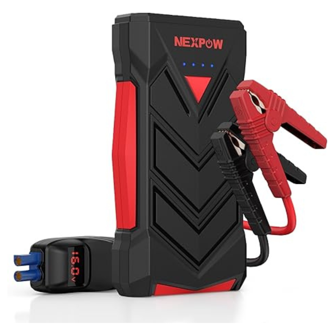 Nexpow Portable 12V Car Battery Jump Starter Power Pack