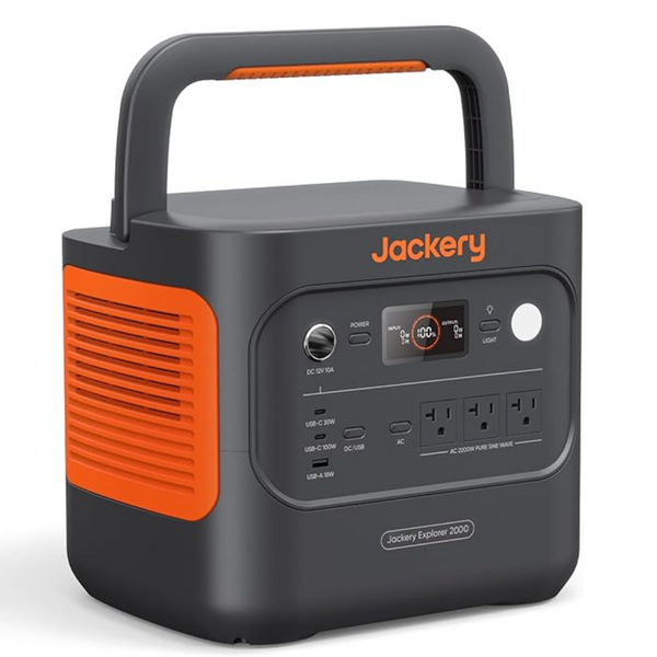 Jackery Explorer 2000 v2 2042Wh Portable Power Station Solar Generator