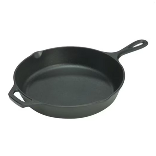 Lodge 10.25" Pre-Seasoned Cast Iron Skillet with Signature Teardrop Handle