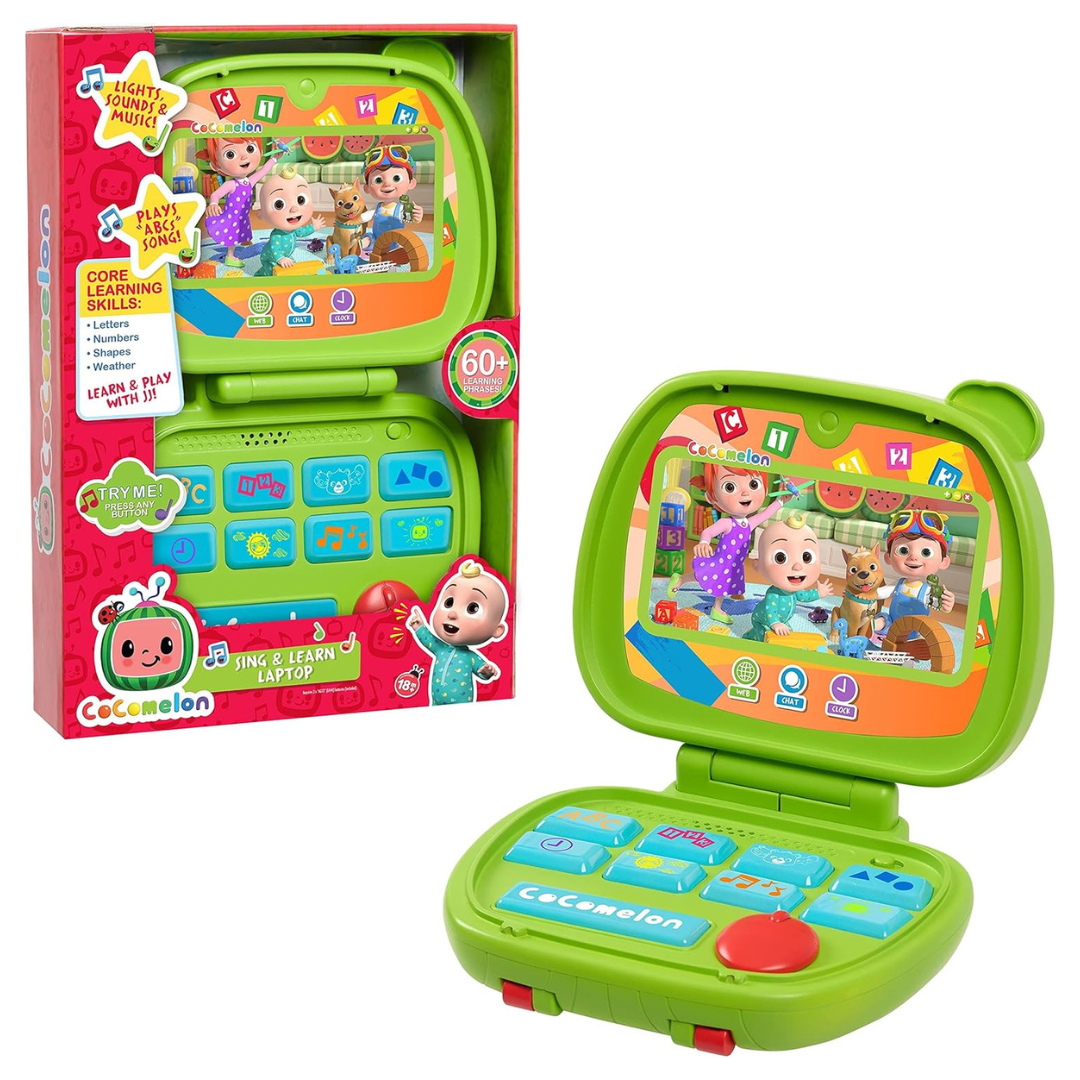 Just Play CoComelon Sing & Learn Laptop Toy