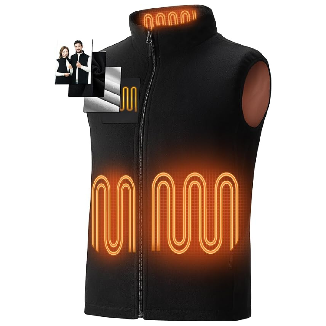 Unisex Heated Vest Jackets With 3 Heating Levels