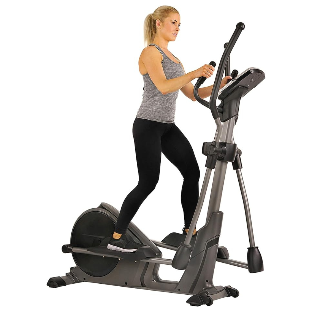 Sunny Health And Fitness Programmed Elliptical Trainer Exercise Machine