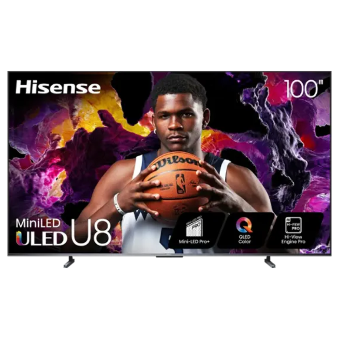 Hisense 100U8K 100" 4K Ultra HDR Smart Mini-LED ULED Google TV