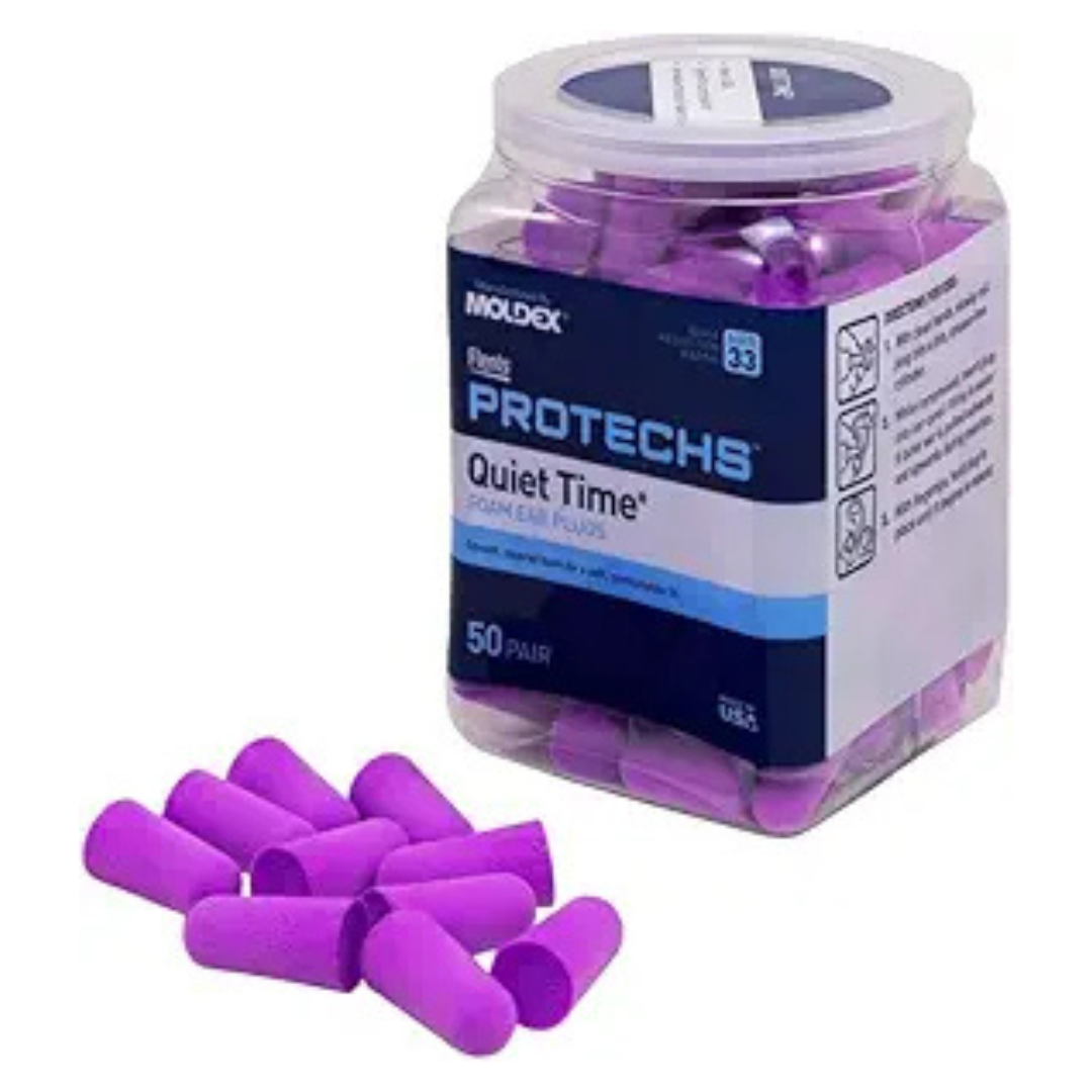 50-Pair Flents Foam Ear Plugs